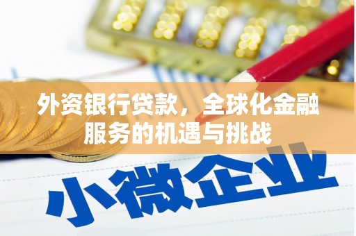 迁安市外资银行贷款，全球化金融服务的机遇与挑战