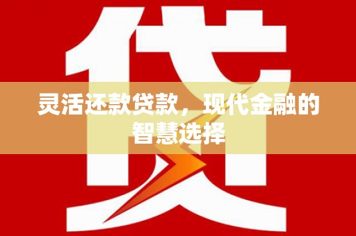 迁安市灵活还款贷款，现代金融的智慧选择