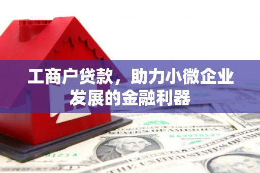 迁安市工商户贷款，助力小微企业发展的金融利器