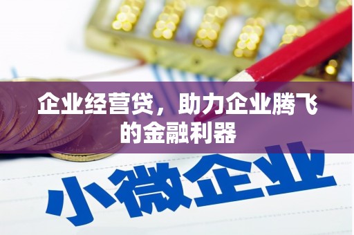 迁安市企业经营贷，助力企业腾飞的金融利器