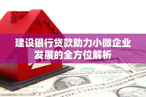 迁安市建设银行贷款助力小微企业发展的全方位解析