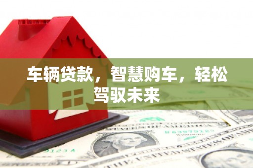 迁安市车辆贷款，智慧购车，轻松驾驭未来