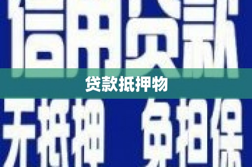 迁安市贷款抵押物